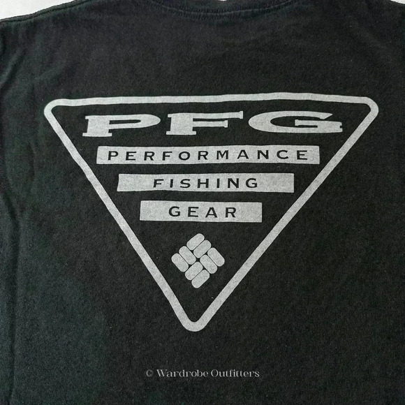 Columbia PFG Black Tee Shirt - Picture 5 of 5